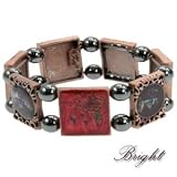 HealthMagneticBraceletforLadies-FancyStoneDesign