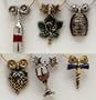 Vino Colore Painted Wine Glass Charms or Wine Markers - 1423P