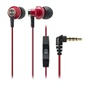audio-technica iPod/iPhone/iPad専用インナーイヤーヘッドホン ATH-CK400i RD