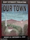 Bryce Dallas Howard in the book Brand New Playbill / Program from the Bay Street theatre Production of Our Town Bryce Dallas Howard B.D. Wong Pat Hingle