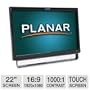 PX2230MW Touchscreen LCD Monitor - 22" - Optical - 1920 x 1080 - 16:9 - 0.248mm - Black