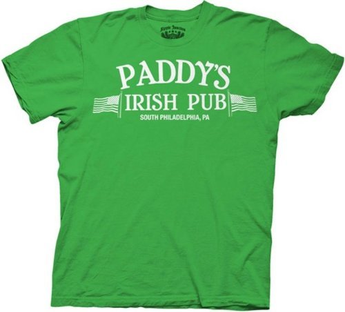 Mens Its Always Sunny In Philadelphia Paddys Irish Pub T-shirt L