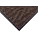 Notrax 168 Opus Entrance Mat, for Heavy Traffic Areas, 3' Width x 5' Length x 3/8" Thickness, Brown