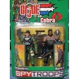 GI Joe vs. Cobra Spy Troops Chief Torpedo vs. Burn Out Action Figure 2 pack