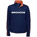 Reebok Denver Broncos Navy Blue Ladies Fan Fleece Full Zip Jacket