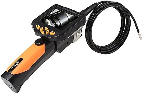 5m/16.5ft Digital Endoscope,NTS200 Portable Handheld Borescope Inspection Camera with 3.5 Inch LCD Monitor 8.2mm Diameter 1W Cree LED Flashlight