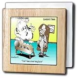Cloud In Therapy No Silver Lining - 6 Inch Tile Napkin Holder