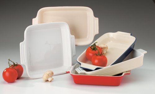Mayfair & Jackson 5010b 14 Inch Stoneware Rectangular Casserole Dish Blue