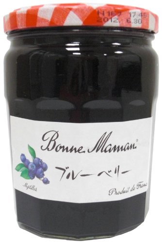 ボンヌママン ブルーベリージャム750g