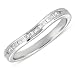 14k White Gold Princess Diamond Ladies Anniversary Wedding Band Guard Ring (0.25 cttw, G-H Color, SI-I Clarity) Discount