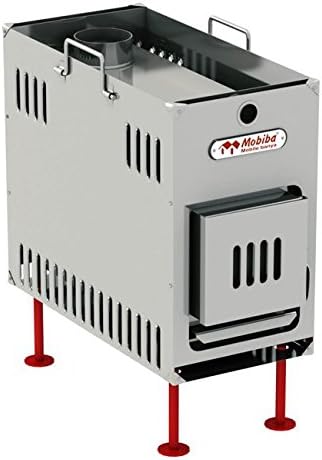 Sauna Wood Stove With Pipe Vent "Mediana". Best Heater Tent Camping.