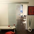 Glasschiebet�r Glasschiebet�ren Schiebet�r aus Glas Glast�r Glast�ren mit Griffmuschel 3AG