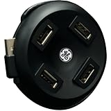 GE 4-Port Round Usb Hub(98209)