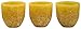 Colony Eden Wax Filled Flower Pots, Set of 3
