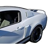 2010 2011 2012 10 11 12 Ford Mustang Painted Quarter Window Scoops Super Snake Style... by DG Custom Auto