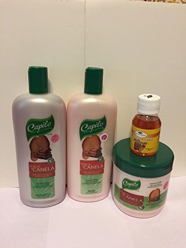 Capilo Suela Y Canela Combo Set + Free Hair Oil
