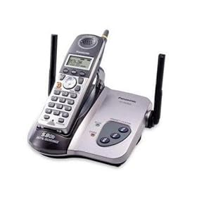 Refurbished Panasonic KXTG5622CM 5.8GHz Cordless Handset Phone