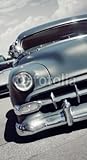 Wallmonkeys Peel and Stick Wall Decals - Classic American Car - 48