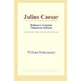 Julius Caesar (Webster's Croatian Thesaurus Edition) by  William Shakespeare