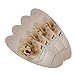 Golden Retriever Dog Breed Double-Sided Oval Nail File Emery Board Set 4 Pack