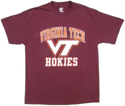 NCAA Virginia Tech Hokies T-Shirt - Maroon (Large)