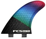 FCS MR TFX Twin Fins Surfboard Fin Set - Multi