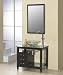 Dreamline Bathroom Vanity - Modern Vanity, optional Bathroom sink DLVG-204: W 33 1/2" x H 28 1/8" x D 20 7/8"