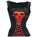 Misfits - Crimson Skull Ladies Corset
