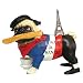 Pugnacious Parisian Pug Figurine