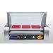 Cuisinairre Hot Shot 5 Roller Hot Shot Commercial Grade 5-Roller 12 Hot Dog Grill Maker Machine, 1000-watt