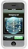 White Silicone Skin Case for Apple iPhone Cell Phone