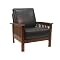 Mission Faux-Leather Chair