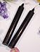 Tapers: Spell Black Taper Candle.