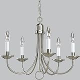 5-60W CAND CHANDELIER