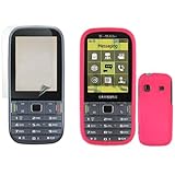 iFase Brand Samsung Gravity TXT T379 Combo Rubber Hot Pink Protective Case  ....