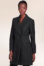 Limited Collection Double Breasted Turner Coat with Wool