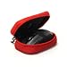 Logitech V220 Cordless Optical Mouse CaseCrown Double Memory Foam Classic Case (Mouse not included) - Red