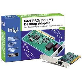 Intel Gigabit PRO/1000 PCI Network Adapter - Retail