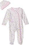 Spasilk 2 Piece Sleepwear With Hat - Girl Flower Print