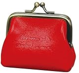 Italian Leather コインケース レッド K-1