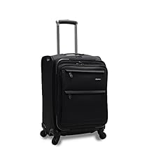 Pathfinder Revolution Plus 20 Inch International Expandable Carry-On, Black, One Size
