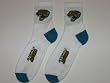 JACKSONVILLE JAGUARS Teen & Adult Acrylic and Stretch Nylon Logo CREW SOCKS (SIZE 8-13)