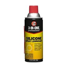 3-IN-ONE 10041 Professional Silicone Spray Lubricant, 11 Oz.