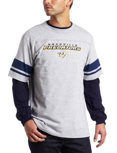 NHL Men's Nashville Predators Option 3-In-1 Combo Pack (Grey, Medium)