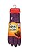 Women's 1 Pair of Heat Holder Thermal Cable knit Gloves Heatweaver Yarn Purple M/L