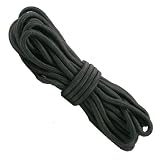 3/8 Inch 50 Foot Rope, Black, Emergency Zone