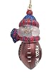 NFL New York Giants LED Lighted Football Snowmen Christmas Ornament
