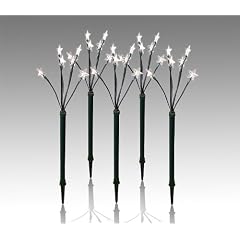 Sternenst�be Lichterkette 5 Stk. / 30 Lampen - Au�en