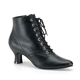 VICTORIAN-35, Women's Costume or Halloween Victorian Boots in Sizes 6-12