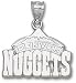 Denver Nuggets Solid Sterling Silver Logo 1'' Pendant